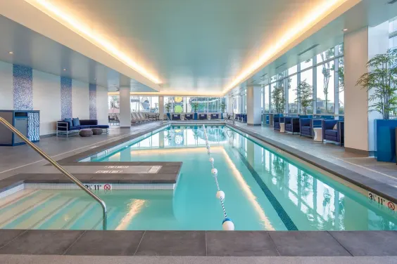 INDOOR POOL & SUN DECK
